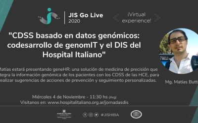 Conferencia sobre el proyecto genehr en JIS