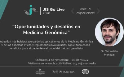 Conferencia sobre Medicina Genómica en JIS